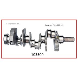 Enginetech 103500 Crank Kit - Reman