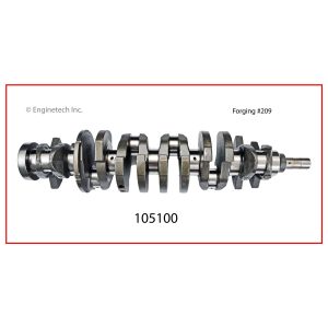 Enginetech 105100 Crank Kit - Reman