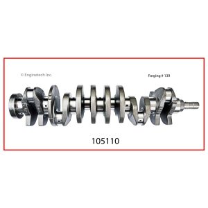 Enginetech 105110 Crank Kit - Reman