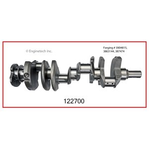 Enginetech 122700 Crank Kit - Reman