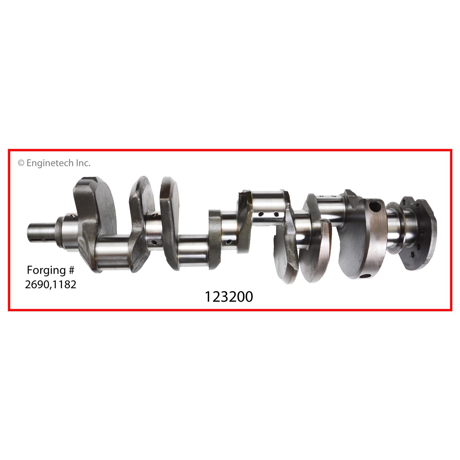 Enginetech 123200 Crank Kit - Reman