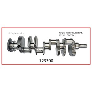 Enginetech 123300 Crank Kit - Reman