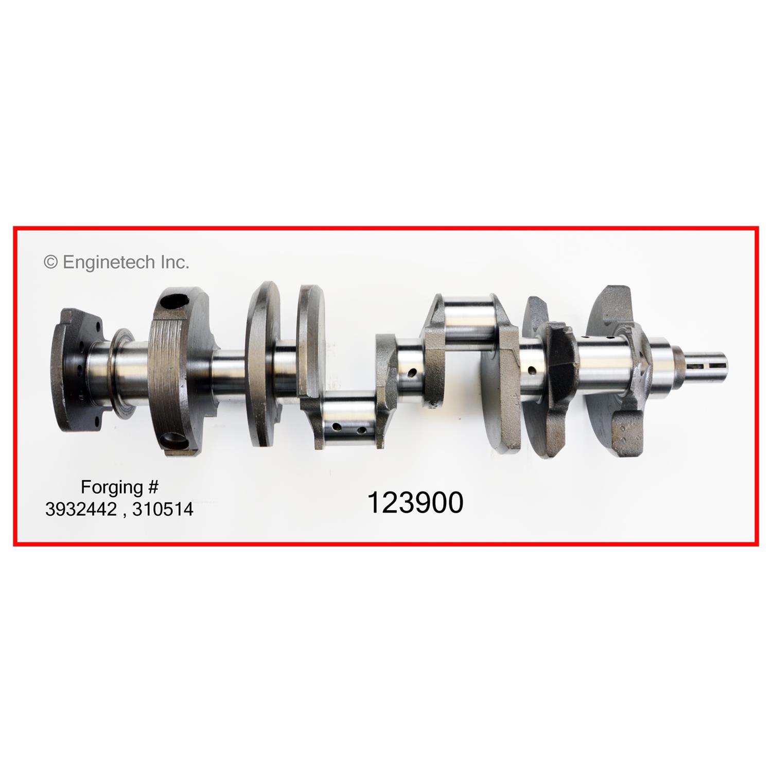 Enginetech 123900 Crank Kit - Reman