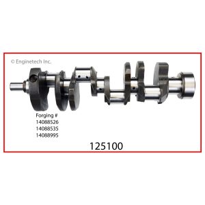 Enginetech 125100 Crank Kit - Reman