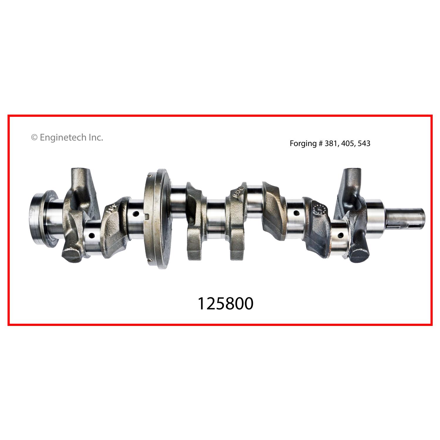 Enginetech 125800 Crank Kit - Reman