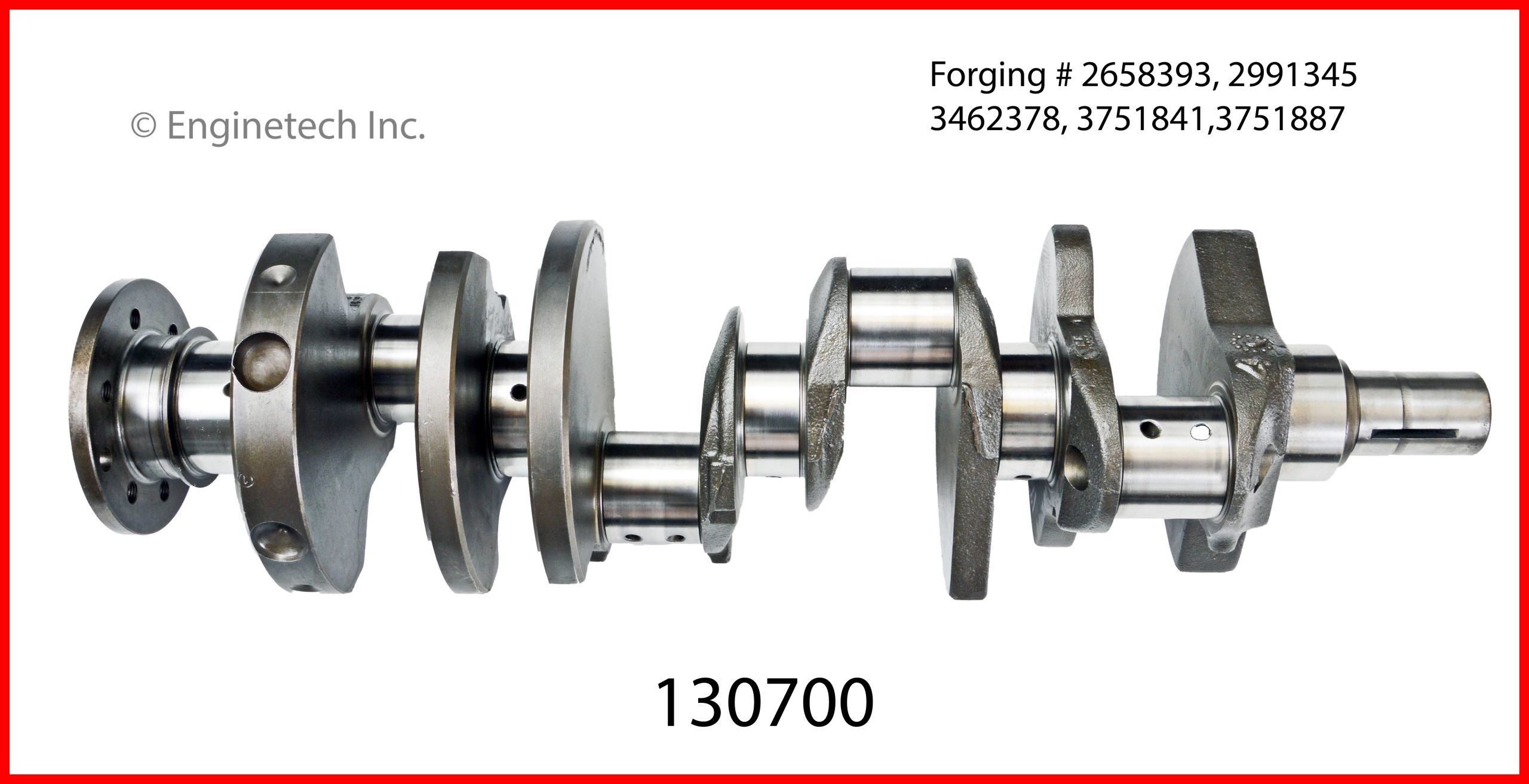 Enginetech 130700 Crank Kit - Reman