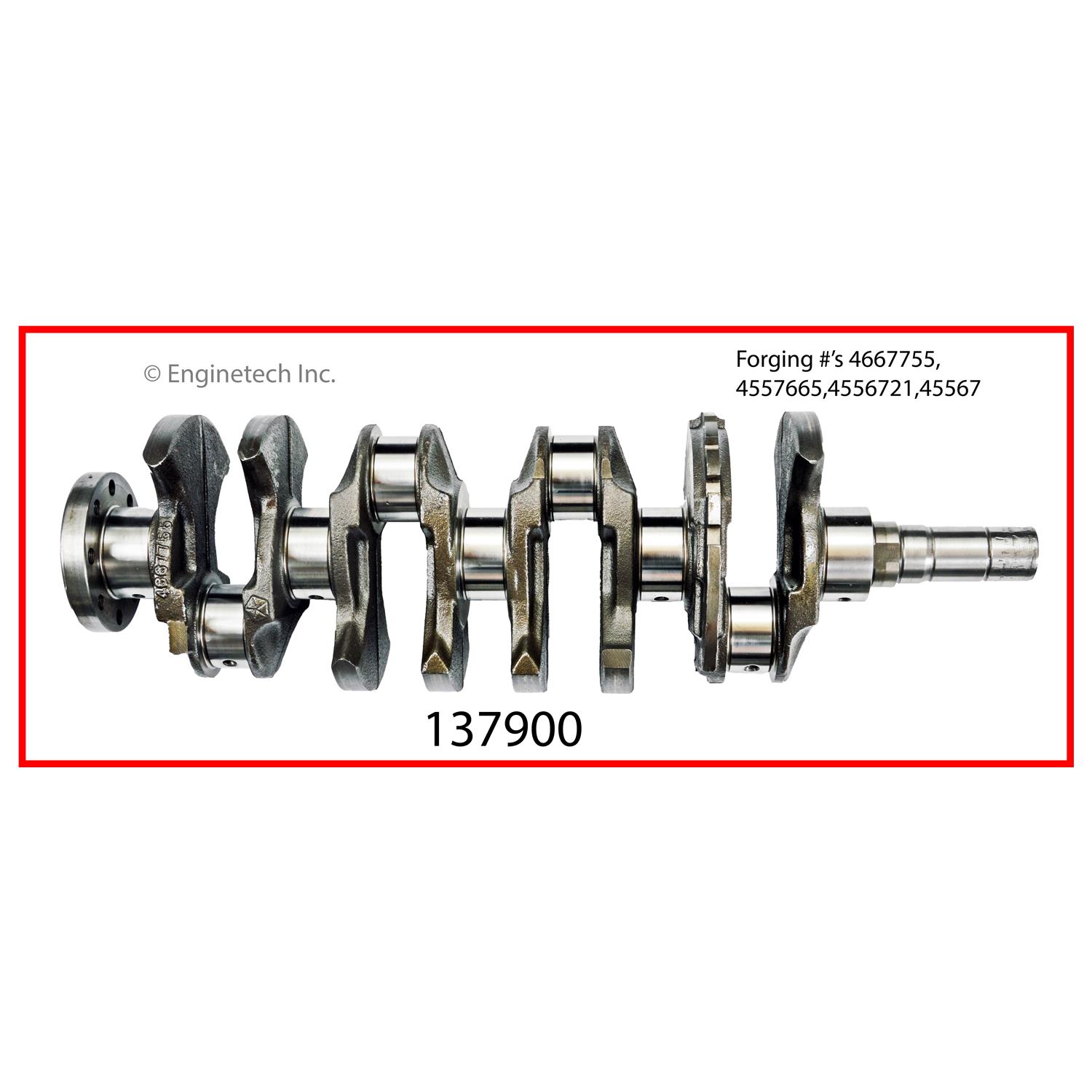 Enginetech 137900 Crank Kit - Reman