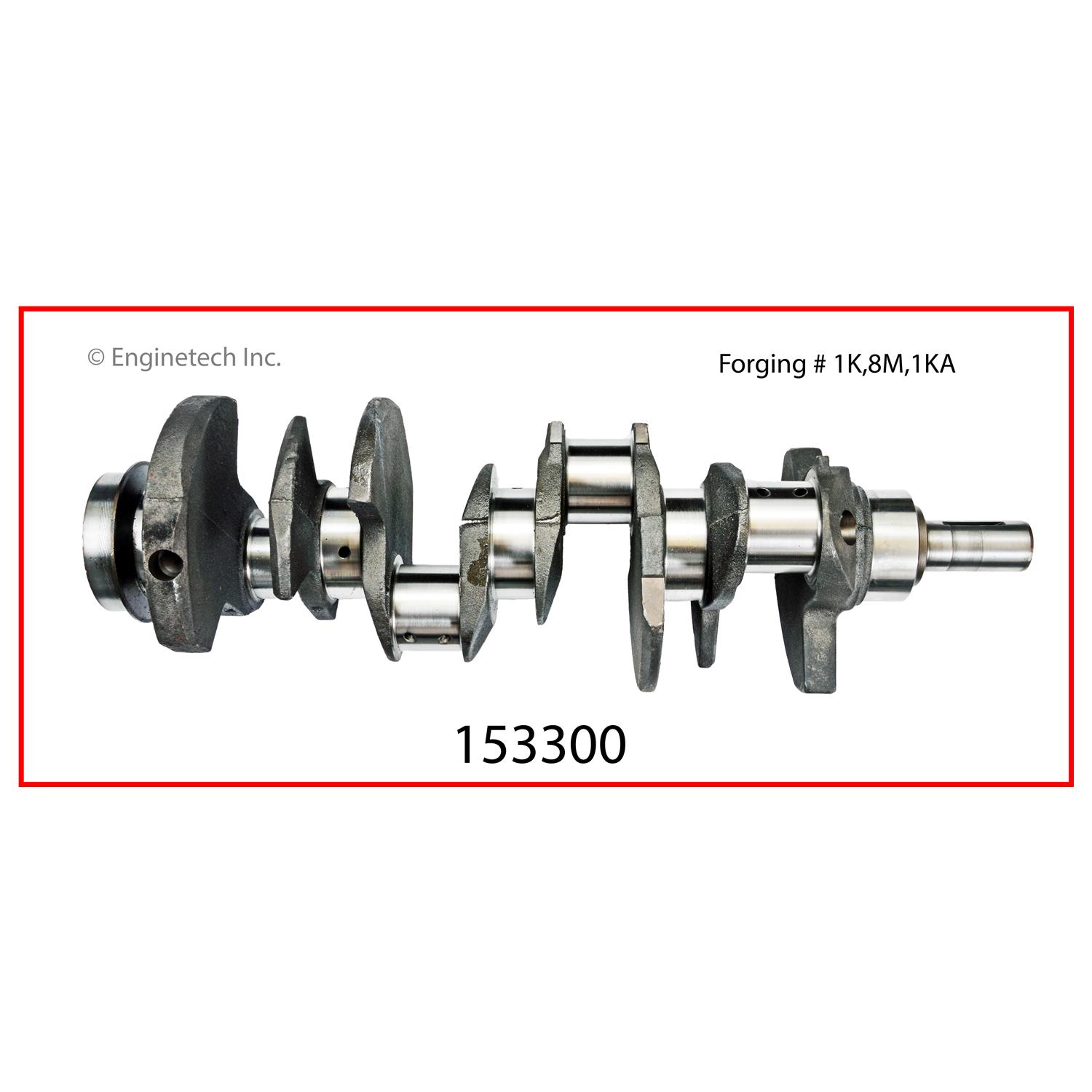 Enginetech 153300 Crank Kit - Reman