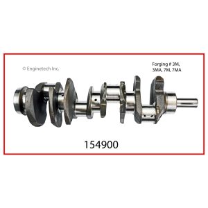 Enginetech 154900 Crank Kit - Reman