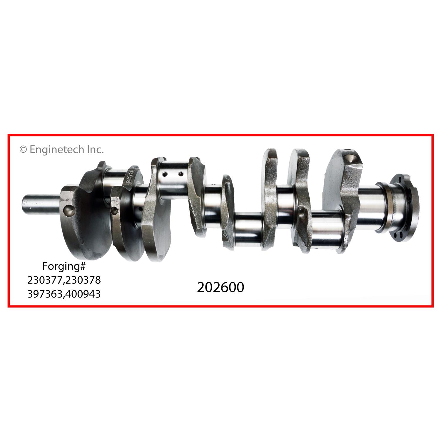 Enginetech 202600 Crank Kit - Reman