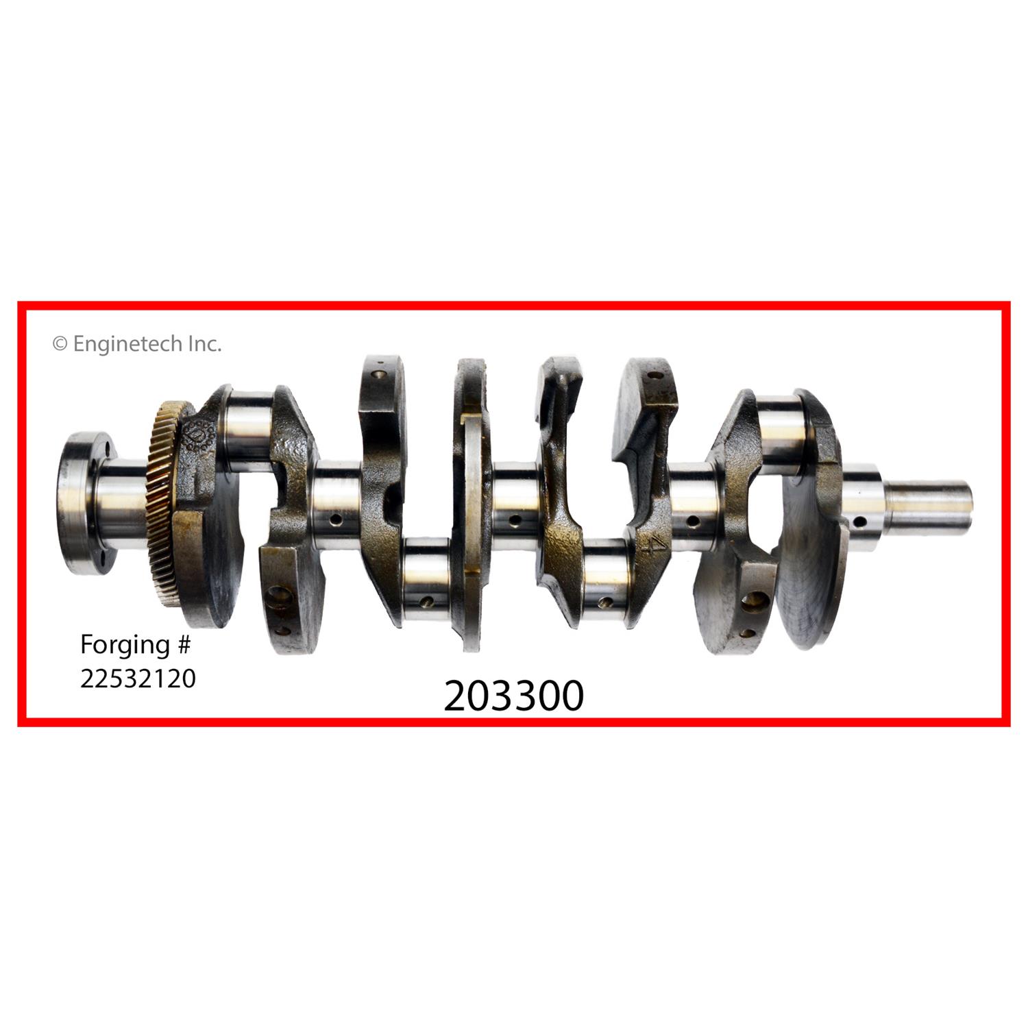 Enginetech 203300 Crank Kit - Reman