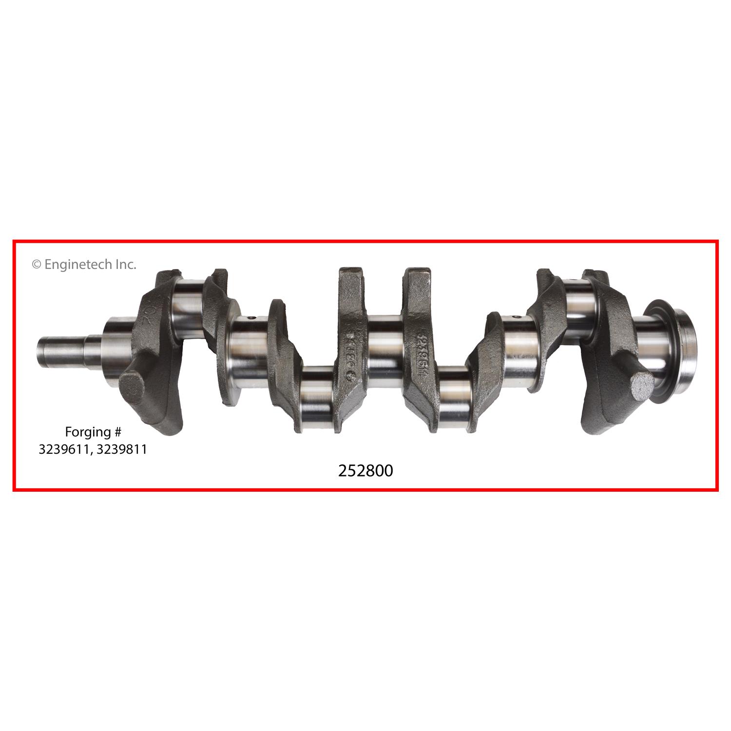 Enginetech 252800 Crank Kit - Reman