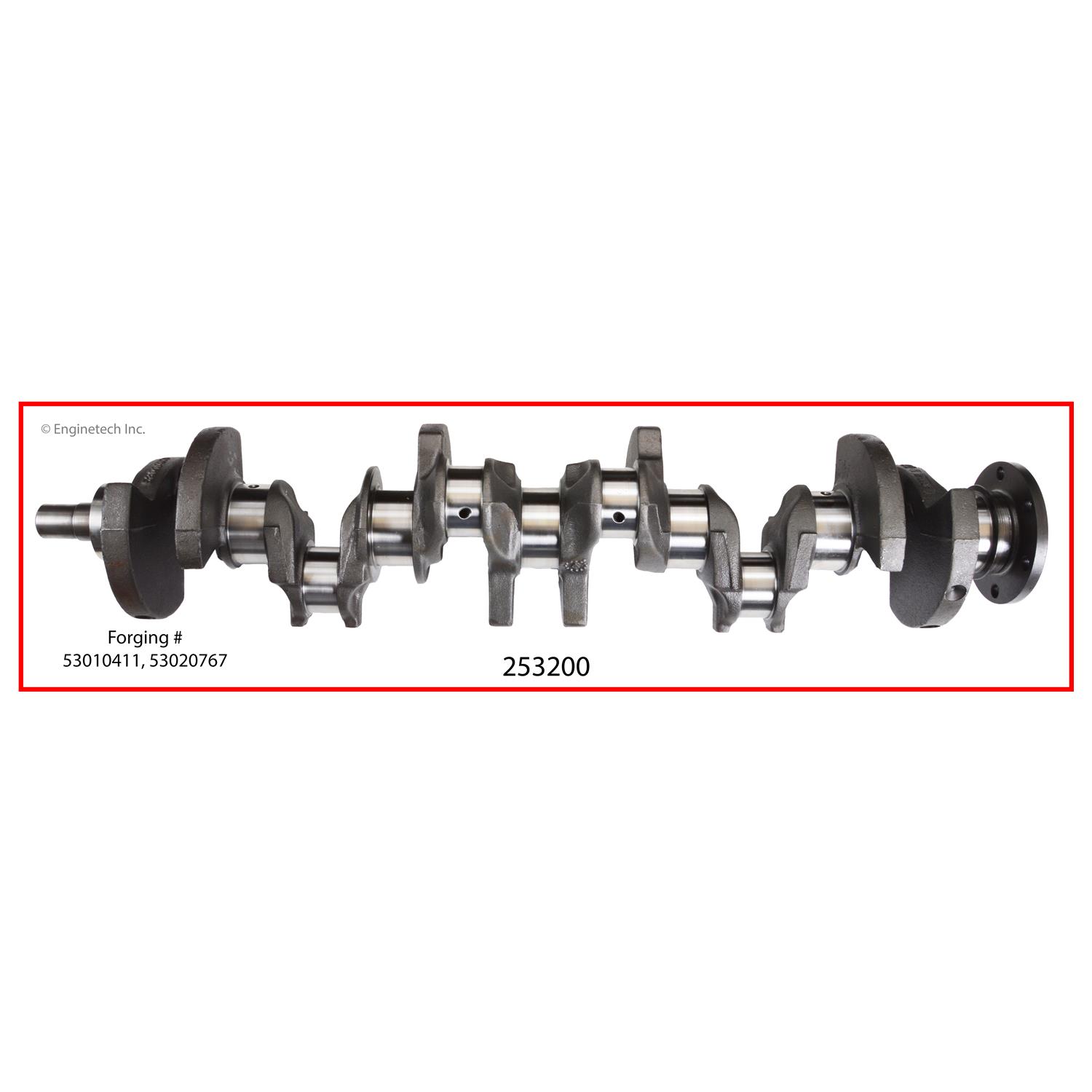 Enginetech 253200 Crank Kit - Reman