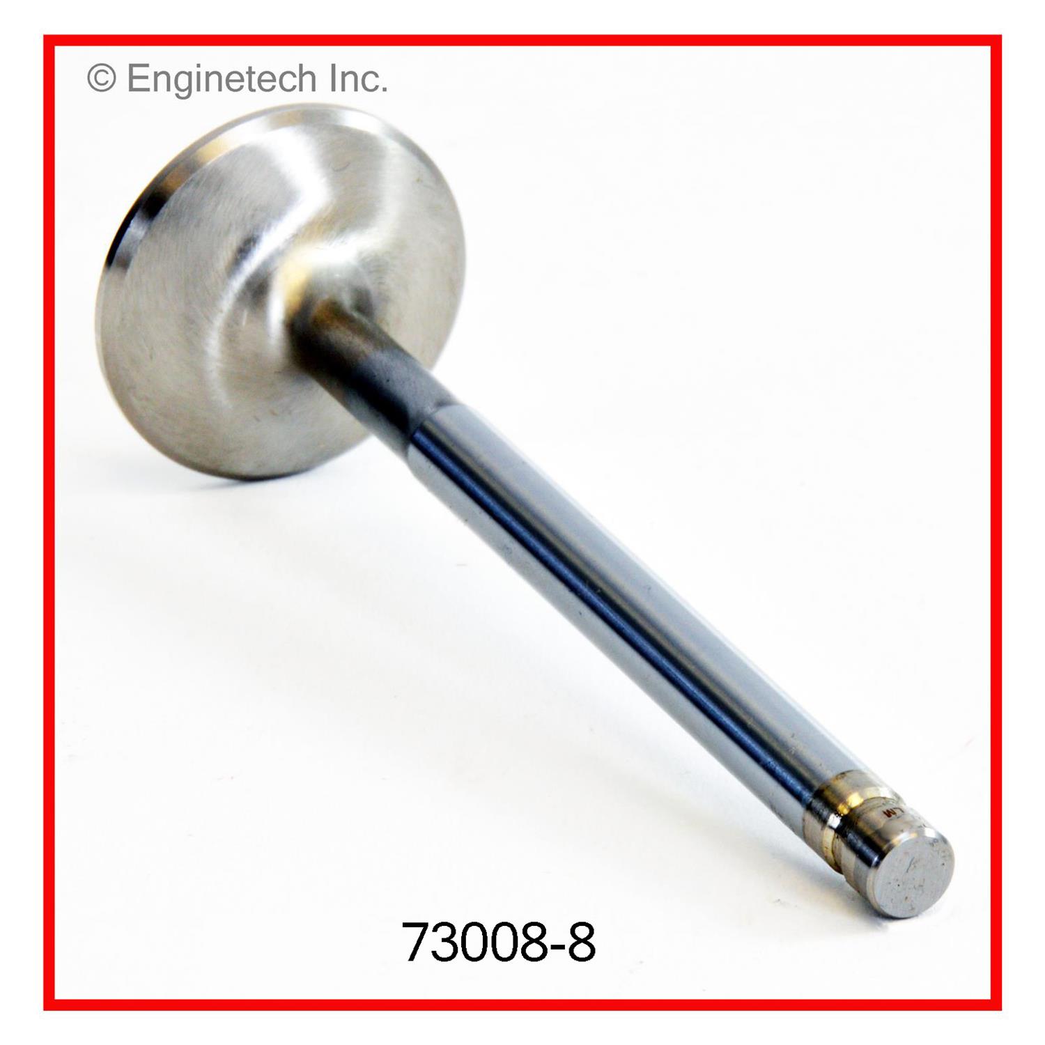 Enginetech 73008-8 Valve - Exhaust