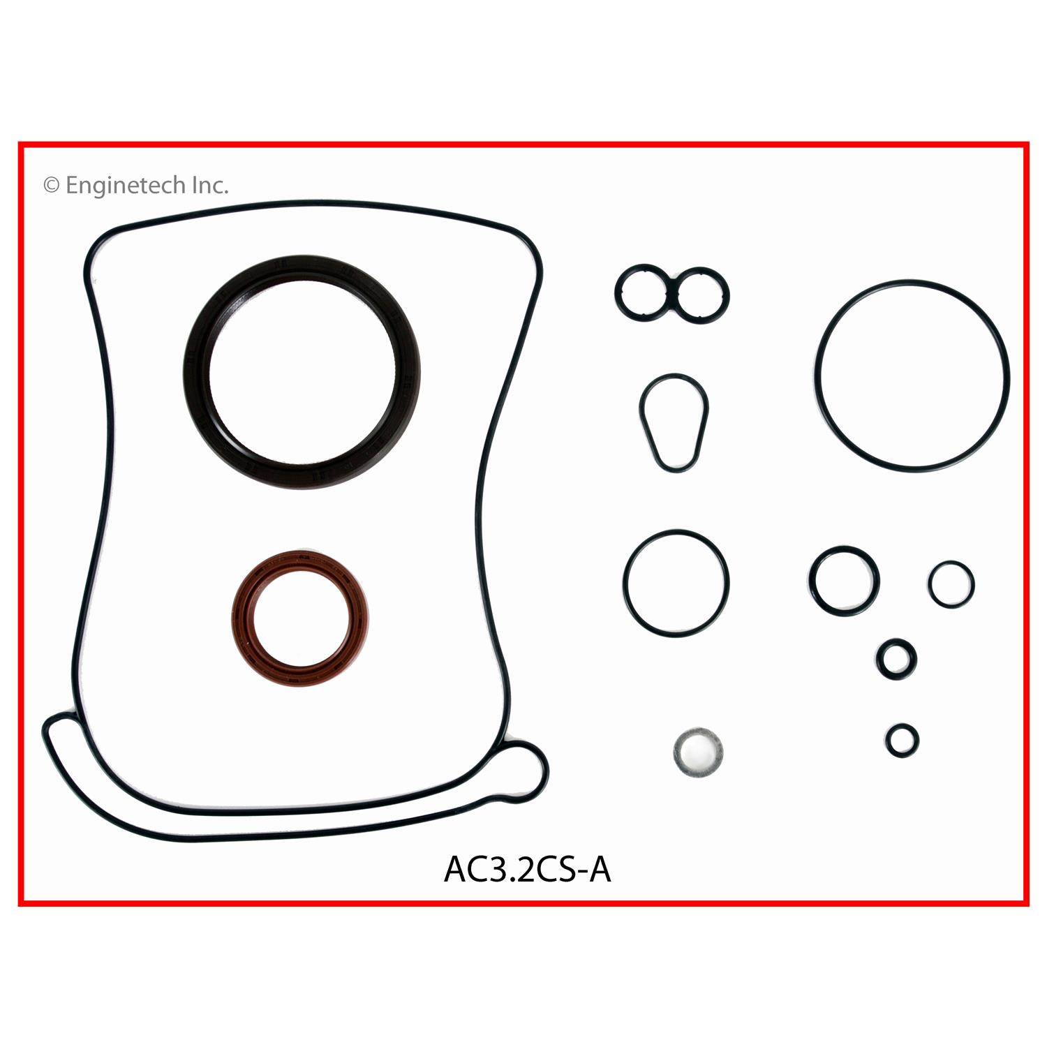 Enginetech AC3.2CS-A Gasket Set - Lower