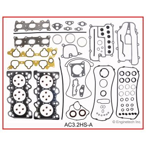 Enginetech AC3.2HS-A Gasket Set - Head