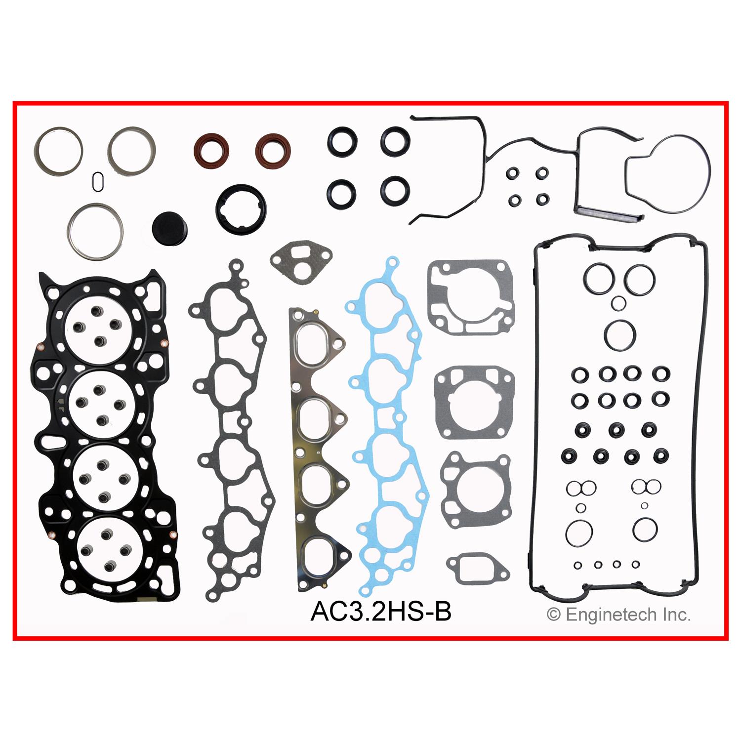 Enginetech AC3.2HS-B Gasket Set - Head
