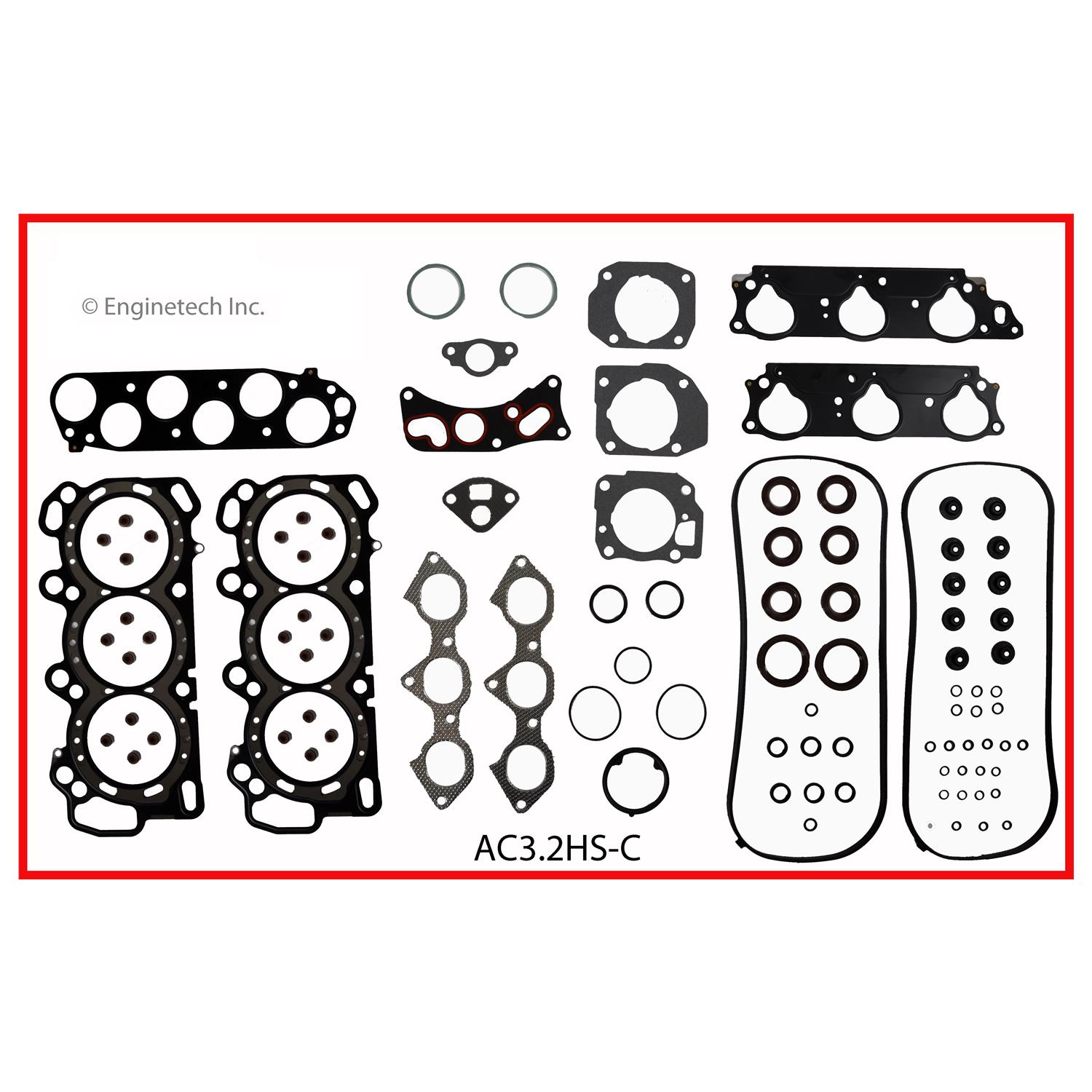 Enginetech AC3.2HS-CWB Gasket Set - Head