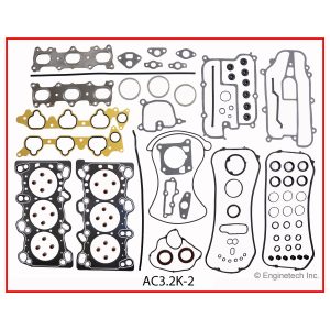 Enginetech AC3.2K-2 Gasket Set - Full