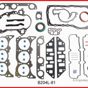 Enginetech B204L-81 Gasket Set - Full