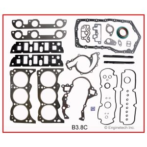 Enginetech B3.8C Gasket Set - PER