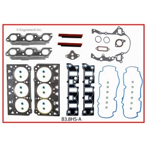 Enginetech B3.8HS-A Gasket Set - Head