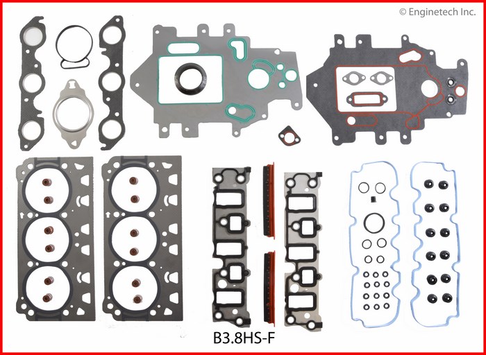 Enginetech B3.8HS-F Gasket Set - Head