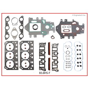 Enginetech B3.8HS-FWB Gasket Set - Head