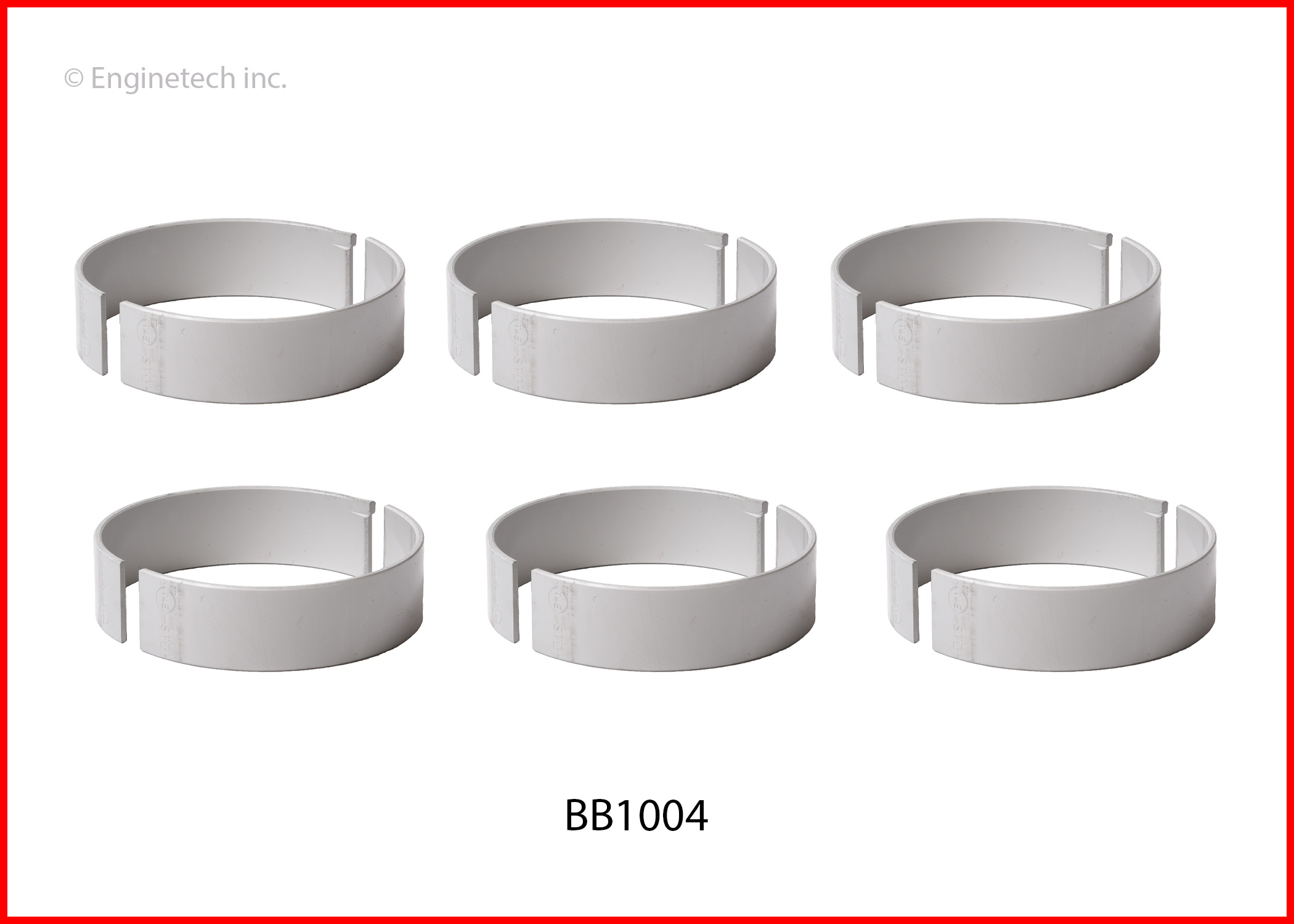 Enginetech BB1004 Bearing Set - Rod