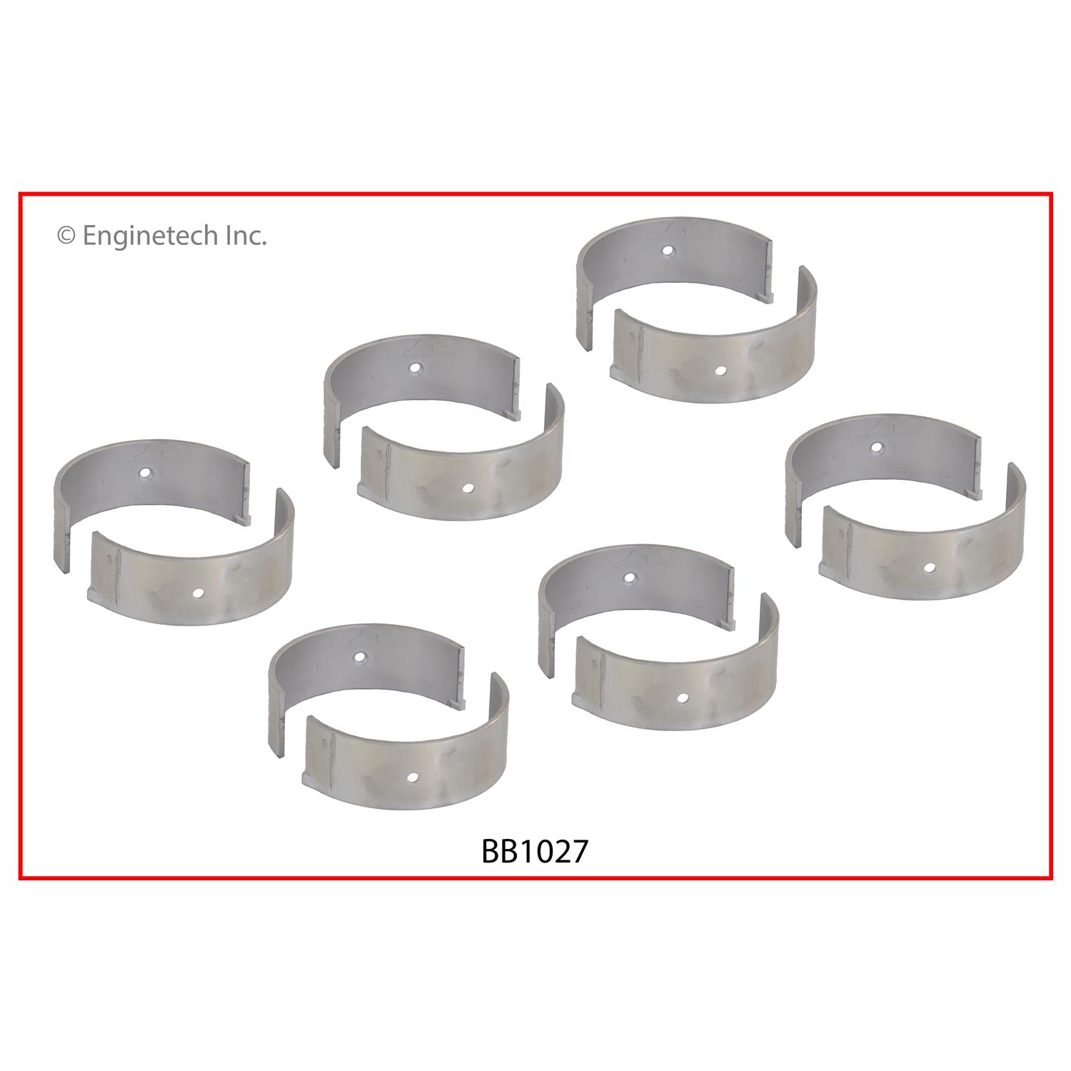 Enginetech BB1027 Bearing Set - Rod