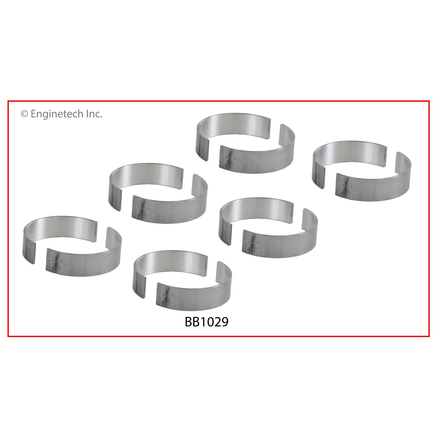 Enginetech BB1029 Bearing Set - Rod