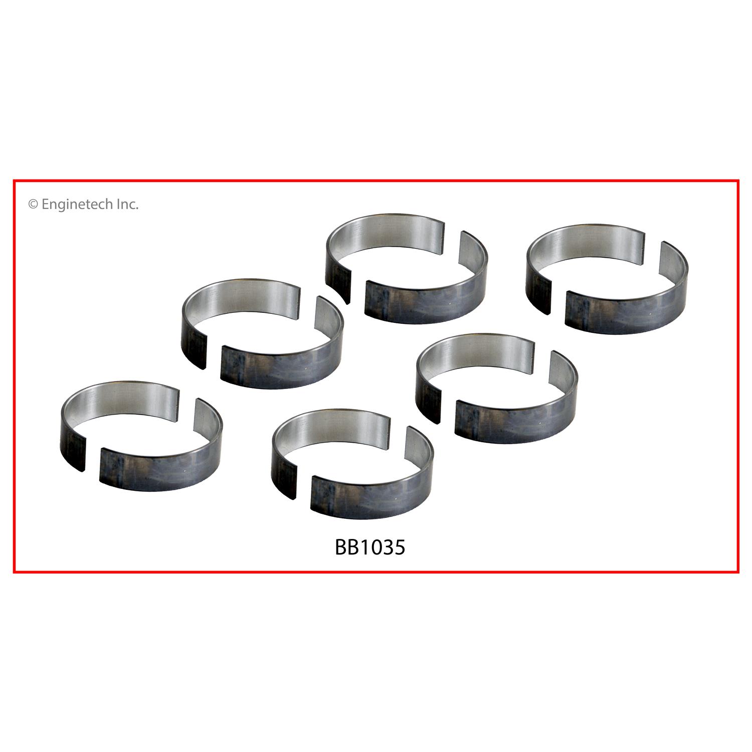 Enginetech BB1035 Bearing Set - Rod