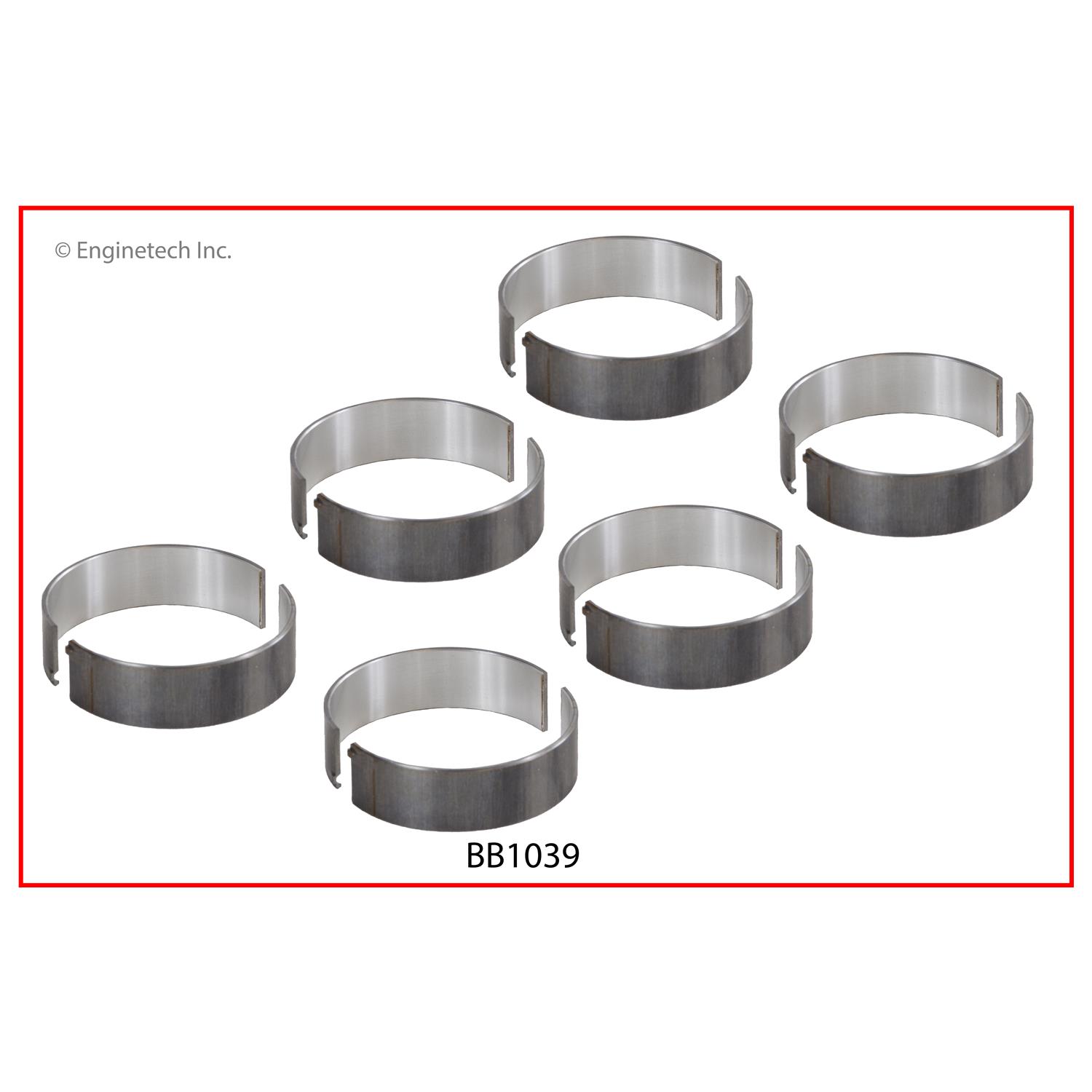 Enginetech BB1039 Bearing Set - Rod