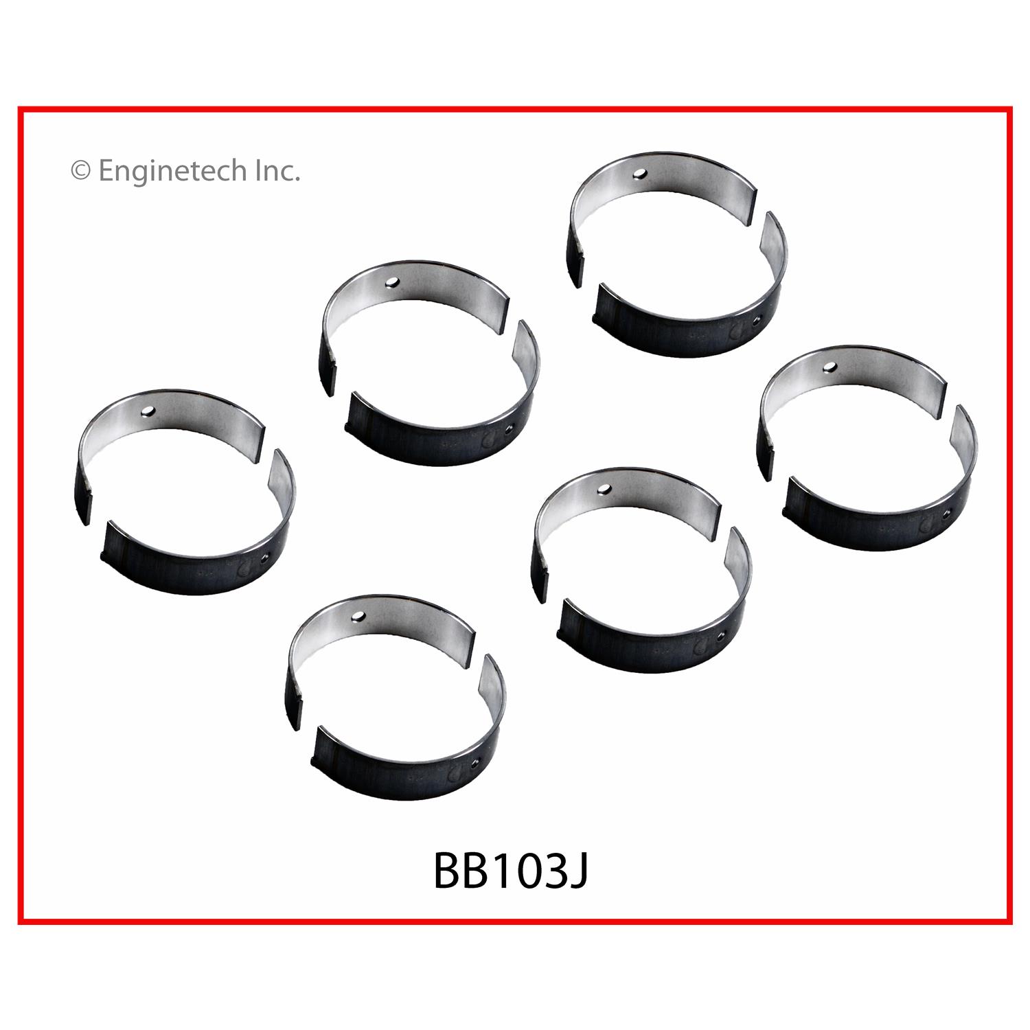 Enginetech BB103J Bearing Set - Rod