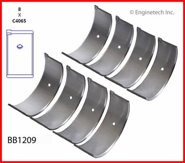 Enginetech BB1209 Bearing Set - Rod