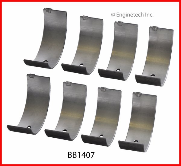 Enginetech BB1407 Bearing Set - Rod