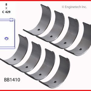 Enginetech BB1410 Bearing Set - Rod