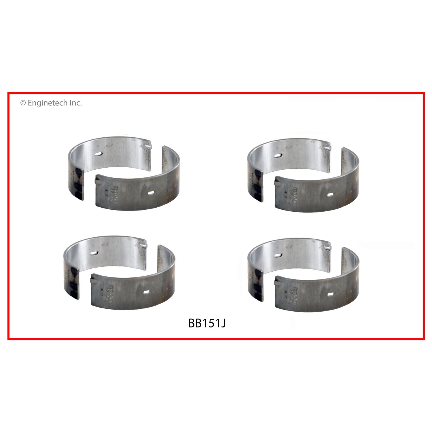 Enginetech BB151J Bearing Set - Rod