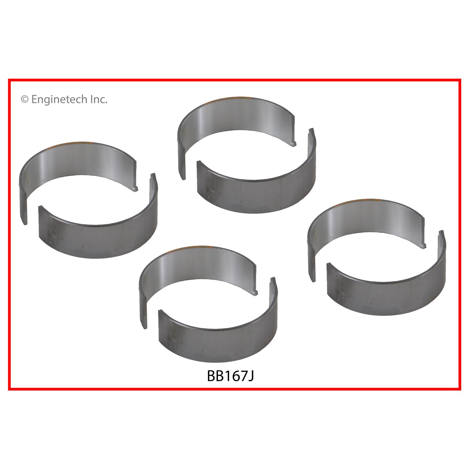 Enginetech BB167J Bearing Set - Rod