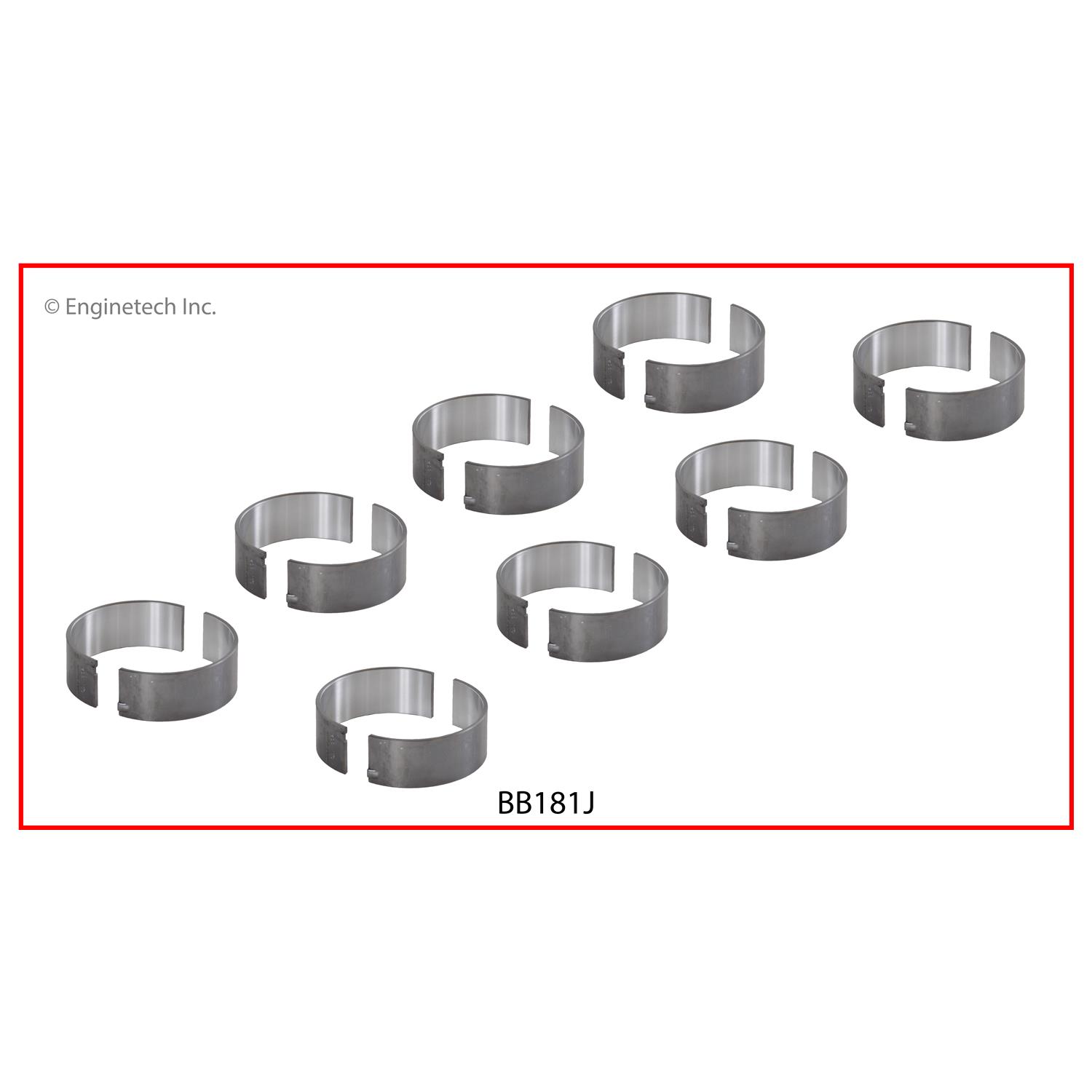 Enginetech BB181J Bearing Set - Rod