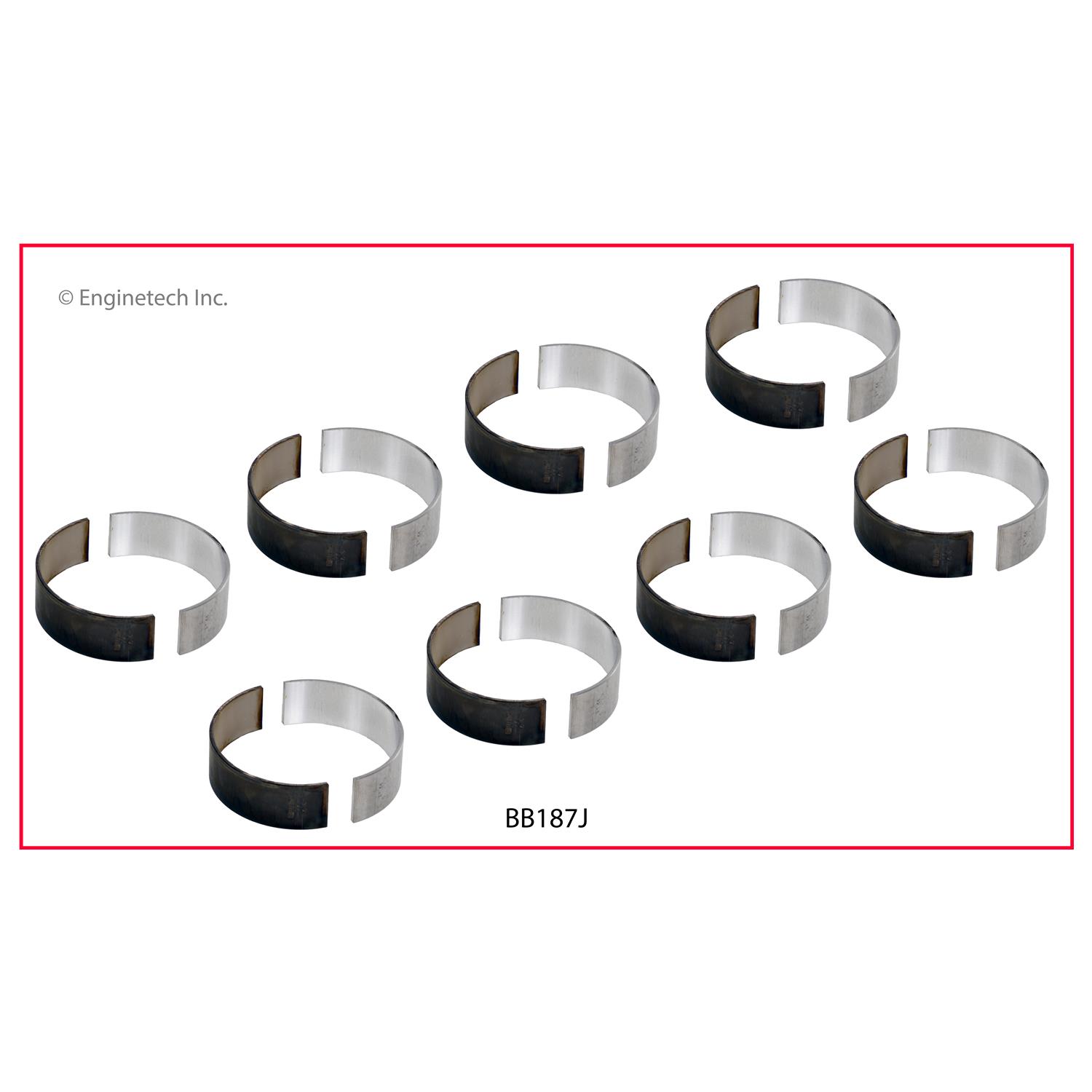 Enginetech BB187J Bearing Set - Rod
