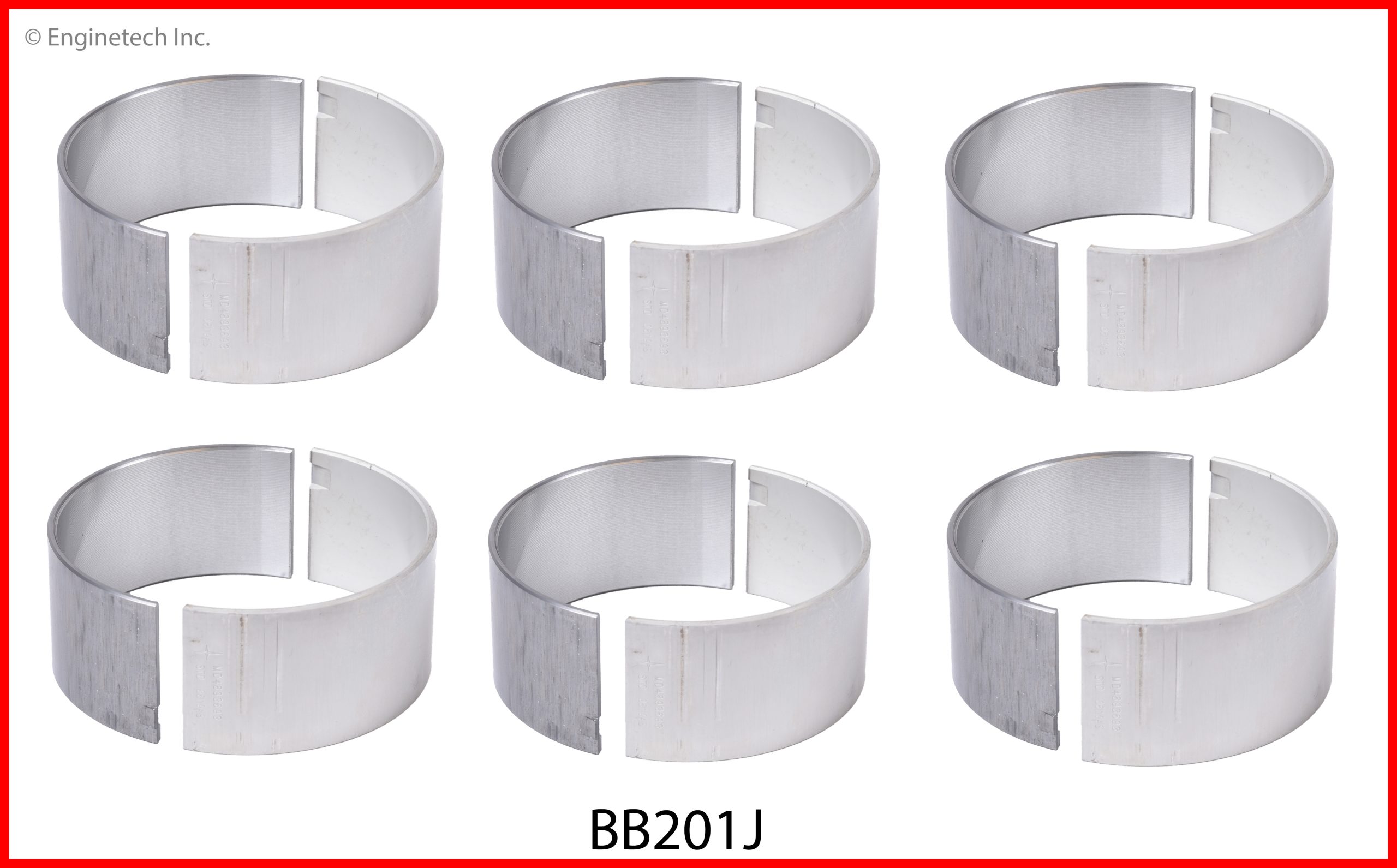 Enginetech BB201J Bearing Set - Rod