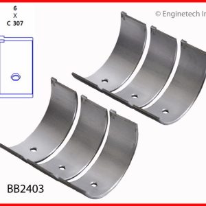 Enginetech BB2403 Bearing Set - Rod