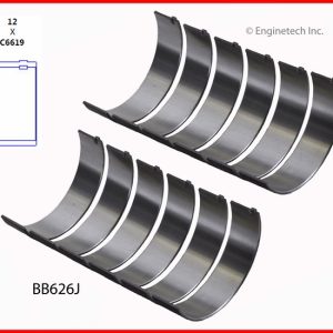Enginetech BB626J Bearing Set - Rod