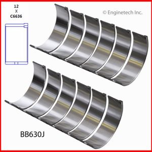 Enginetech BB630J Bearing Set - Rod