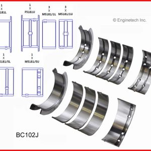 Enginetech BC102J Bearing Set - Main
