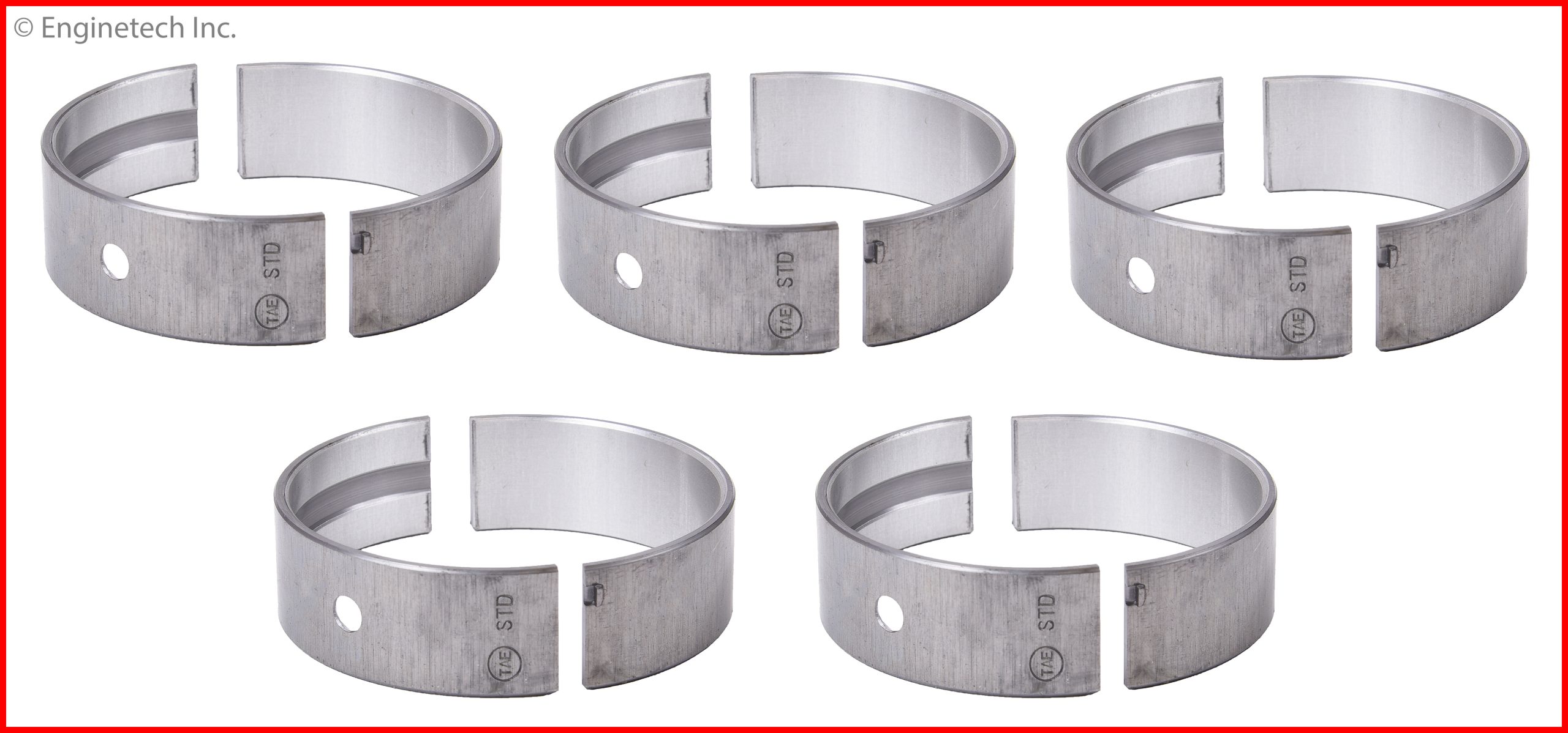 Enginetech BC1101 Bearing Set - Main