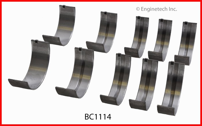 Enginetech BC1114 Bearing Set - Main