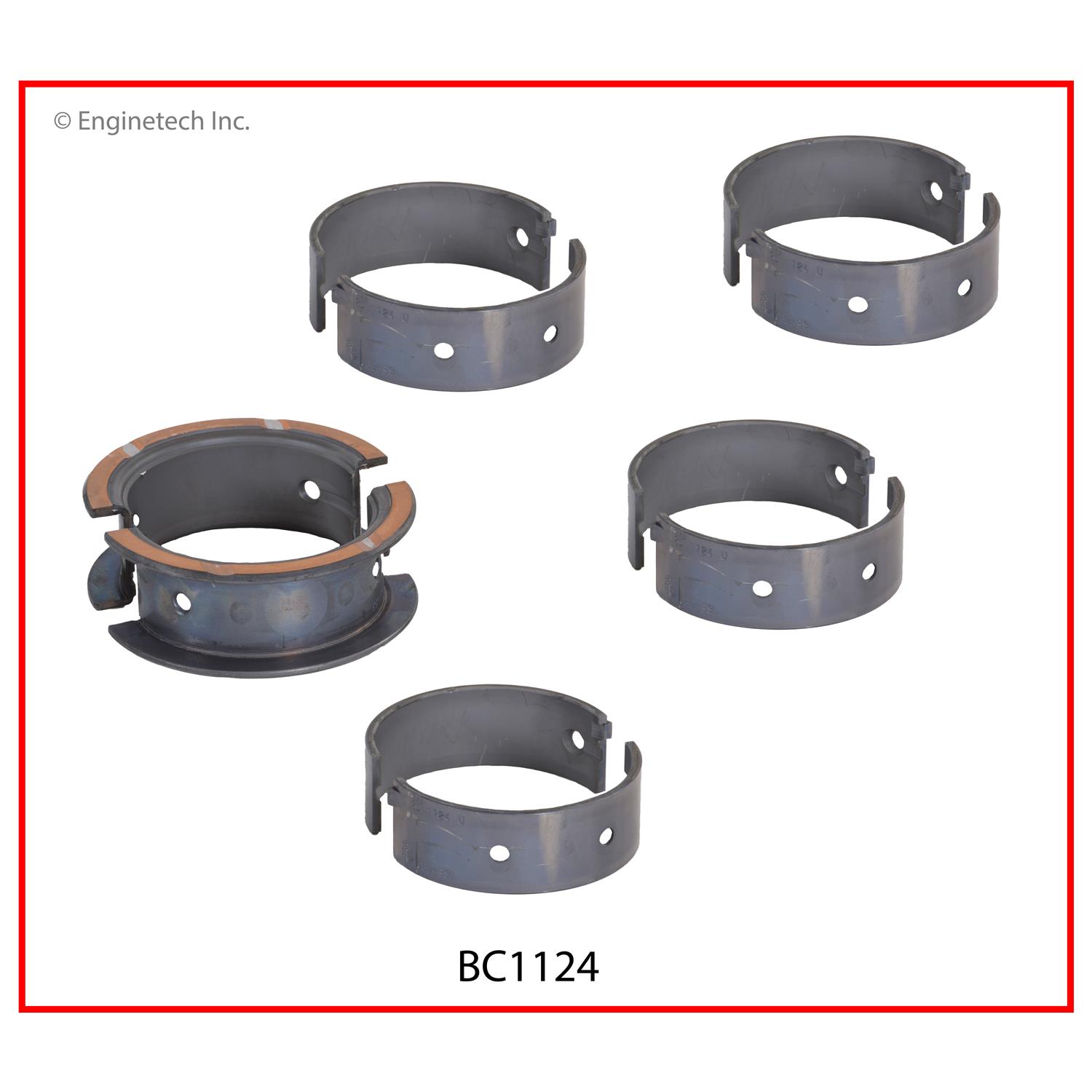 Enginetech BC1124 Bearing Set - Main
