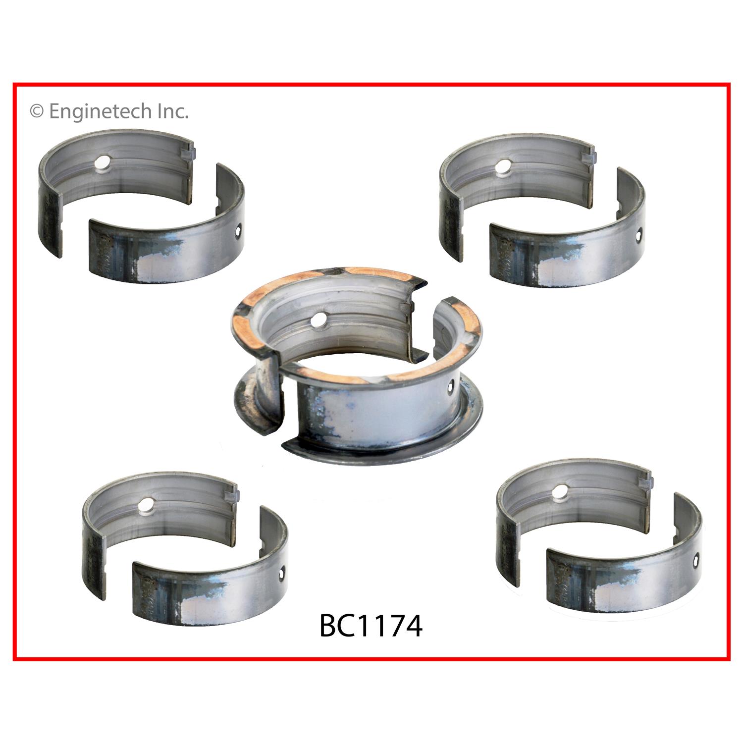 Enginetech BC1174 Bearing Set - Main